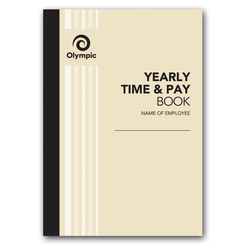 Olympic Time Book Yearly Wages 32 page 180x125mm_2